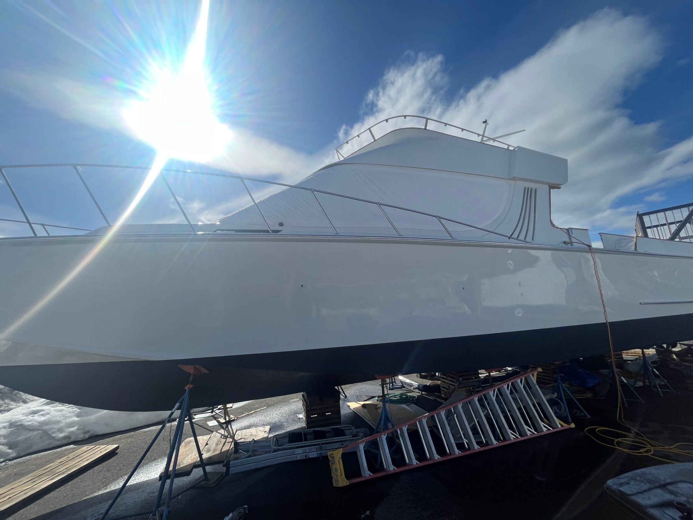 a close up of a bridge