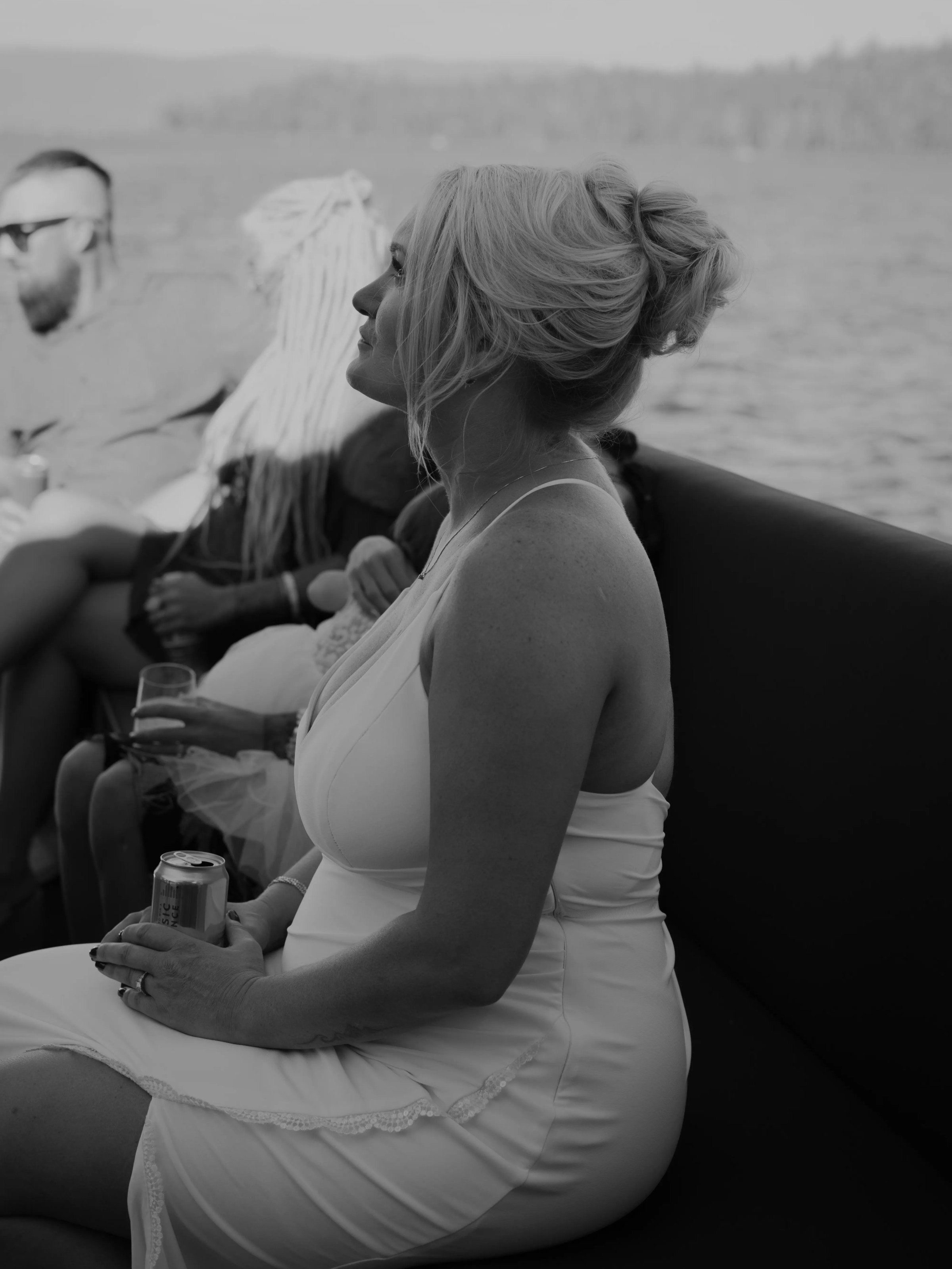 a person holding a baby