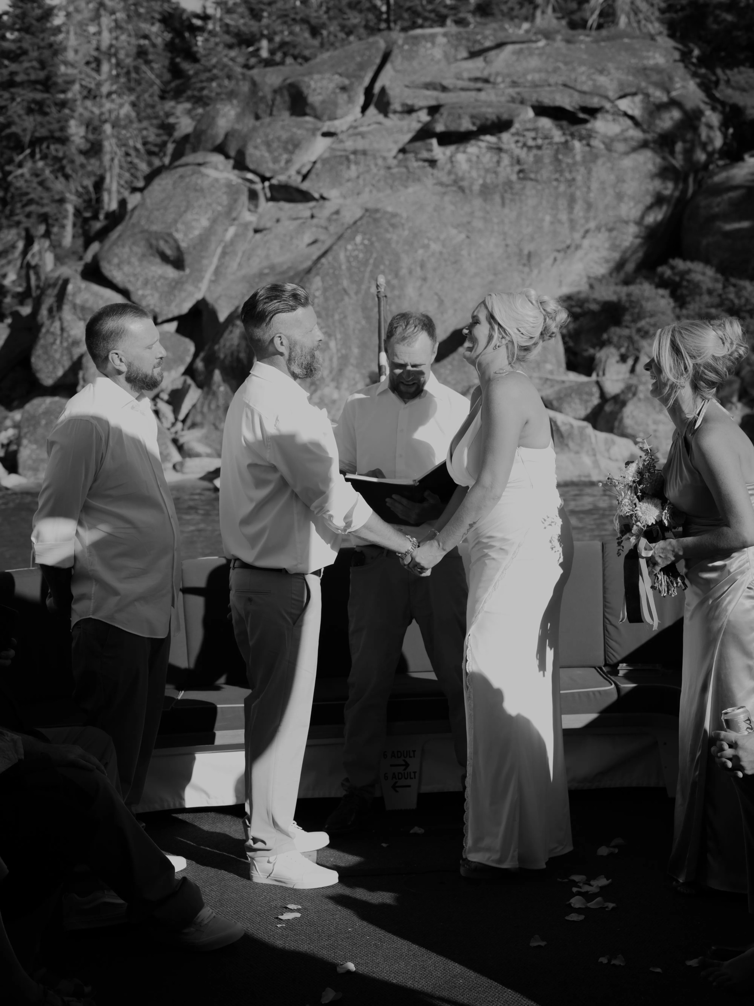 a group of people posing for the camera