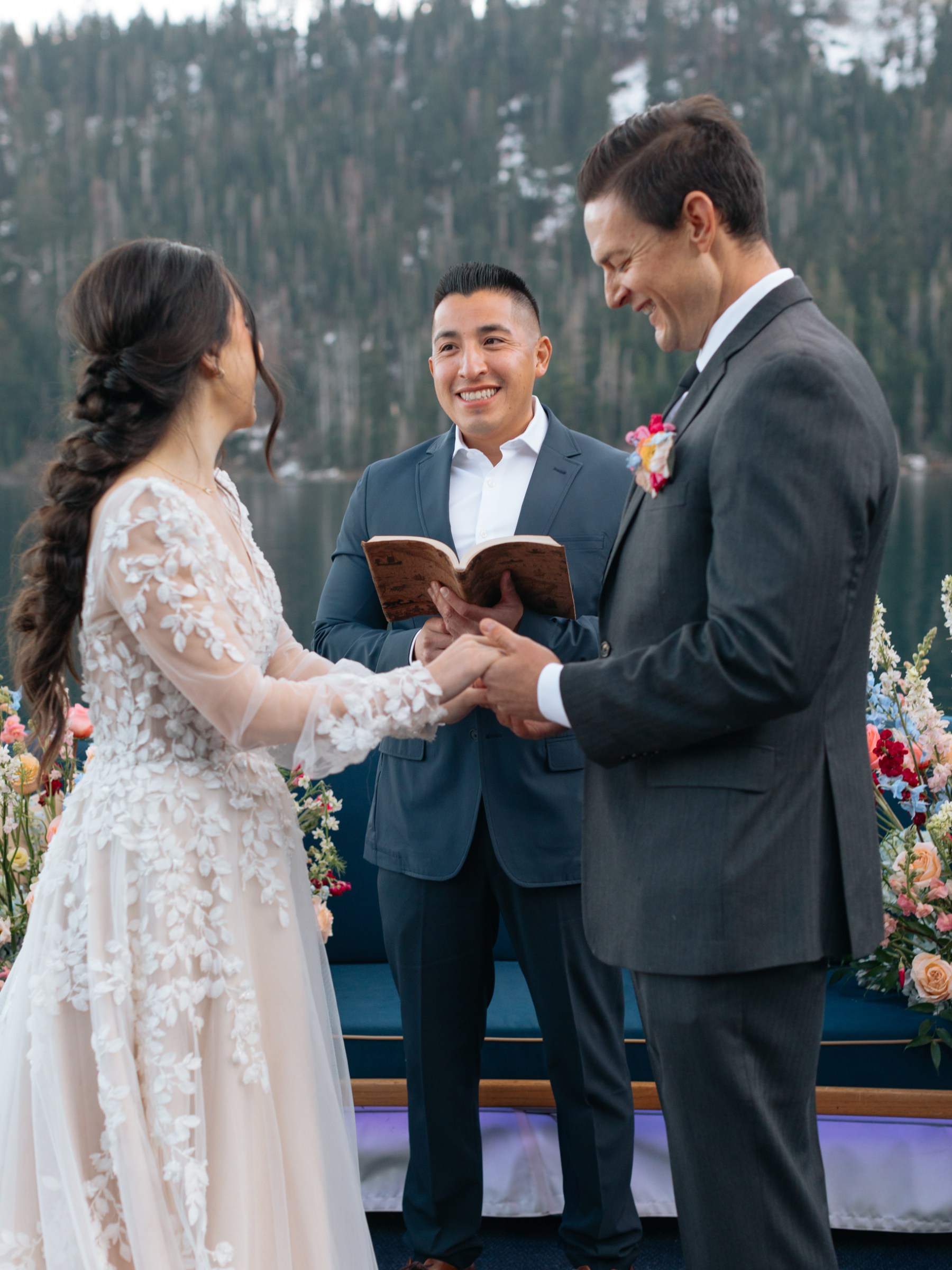 a couple of people that are talking to each other